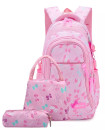 Girls School Backpacks with durable and plenty capacity Pink 